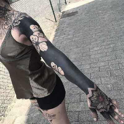 Tatuagem lettering