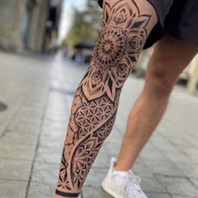 Tatuagem Pontilhismo